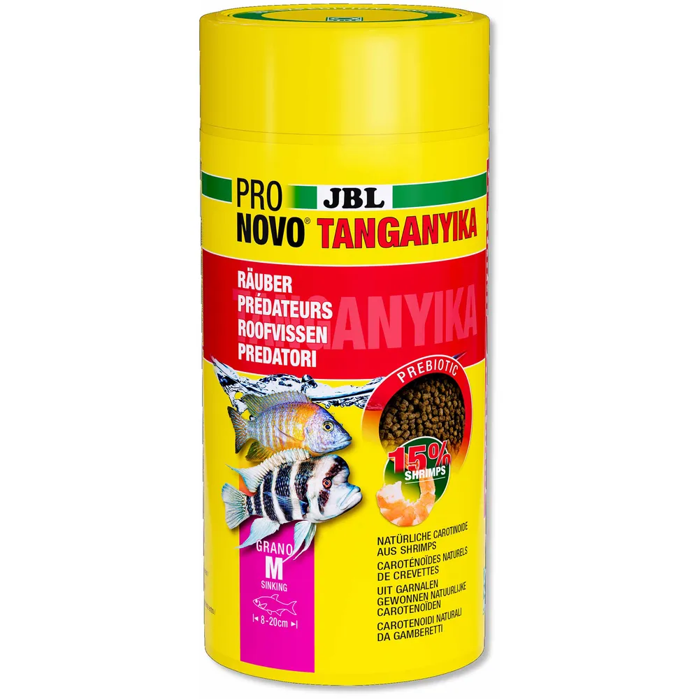 JBL ProNovo Tanganyika Grano M fiskefoder 1 liter